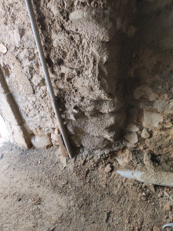 Démolition d'une voûte et création d'un planché béton