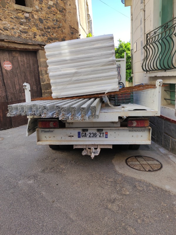 Démolition d'une voûte et création d'un planché béton